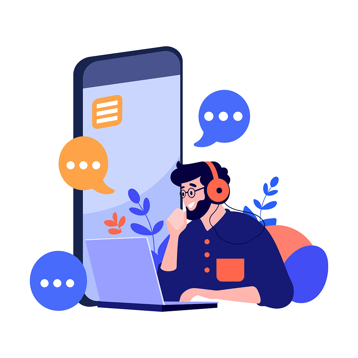 Επικοινωνία Illustration